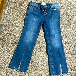 Free People crop jeans